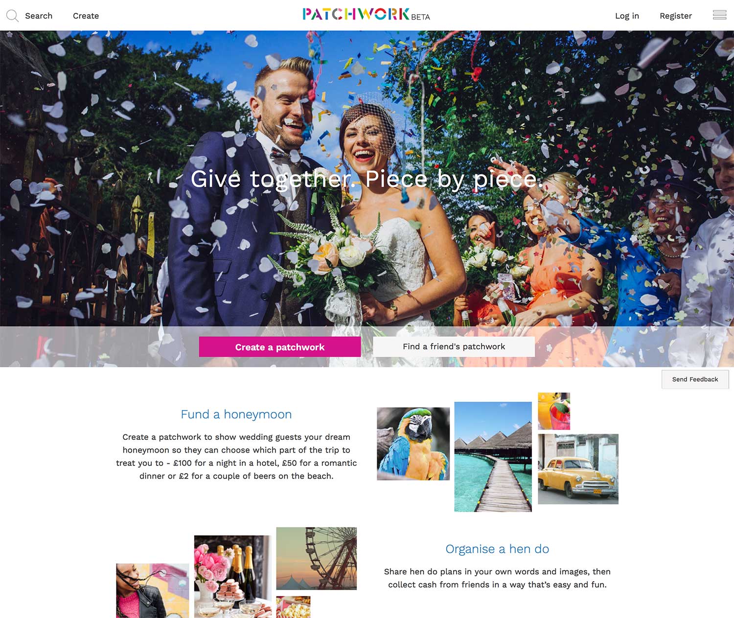 Patchwork homepage